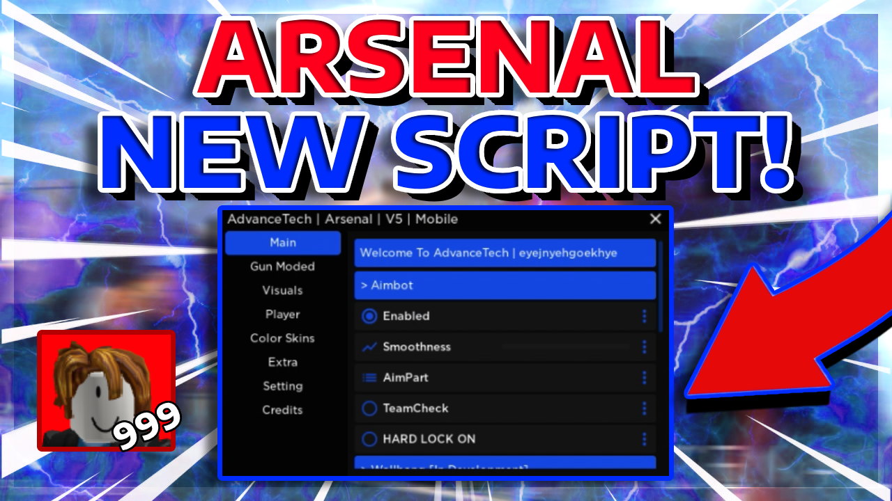 Arsenal Script Pastebin 2023 - Aimbot, ESP, Walkspeed & More 